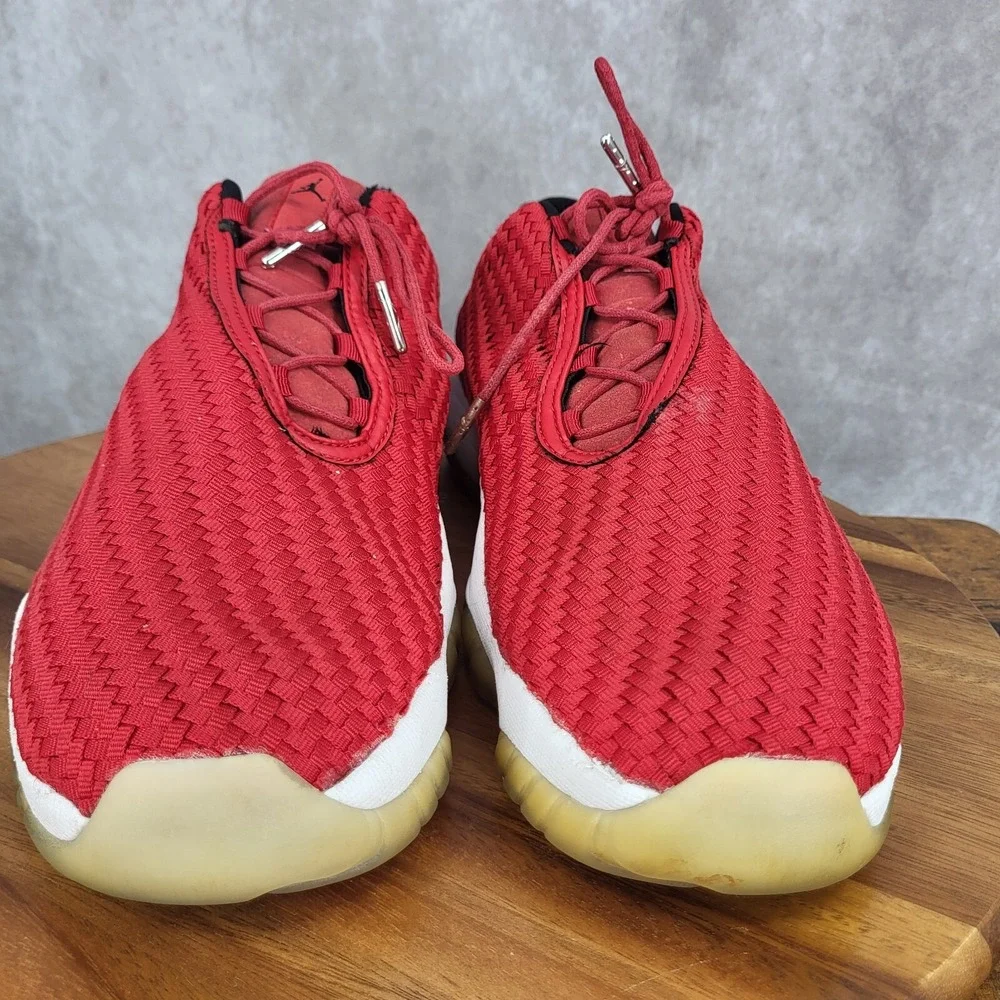Air Jordan Future Low Basketball Sneakers Mens‎ 13 Red White Shoes 718948-601
